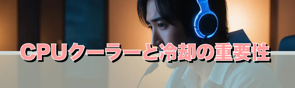 CPUクーラーと冷却の重要性