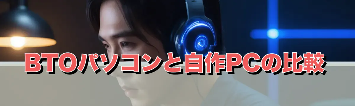 BTOパソコンと自作PCの比較