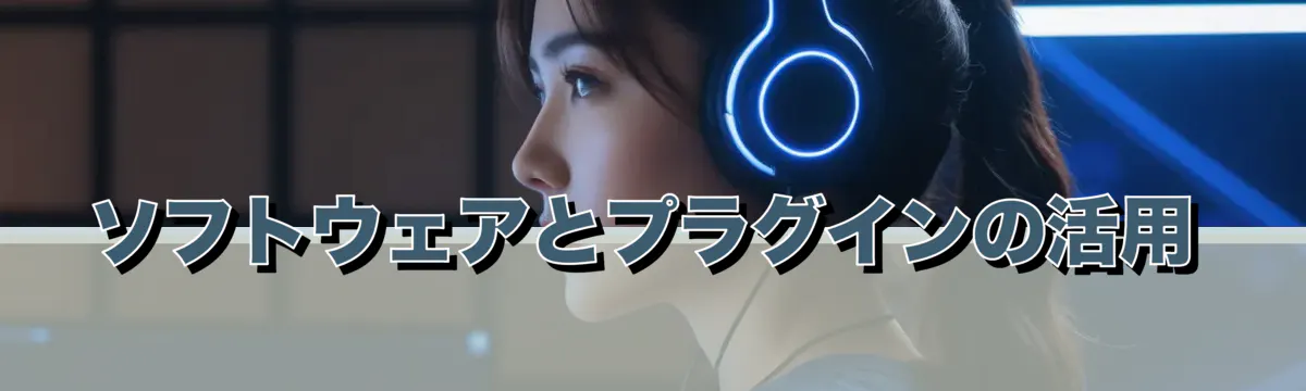 ソフトウェアとプラグインの活用
