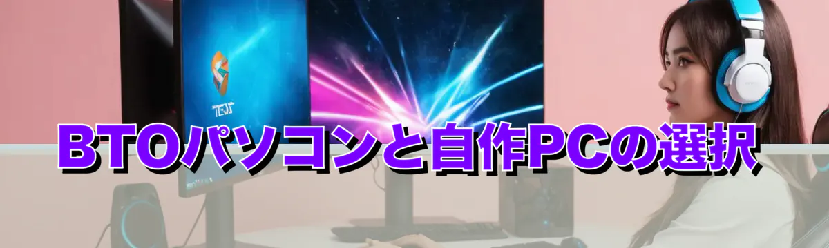 BTOパソコンと自作PCの選択