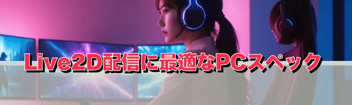 Live2D配信に最適なPCスペック