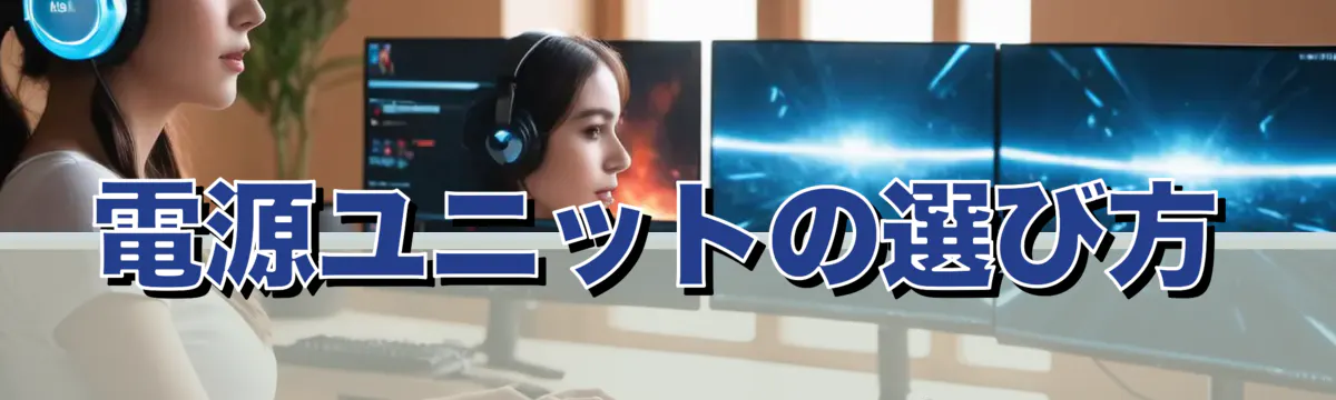 電源ユニットの選び方