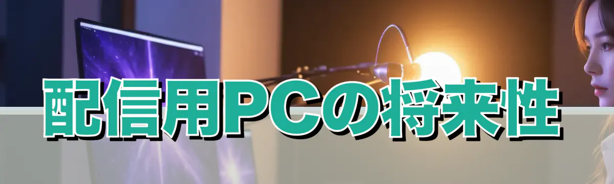 配信用PCの将来性