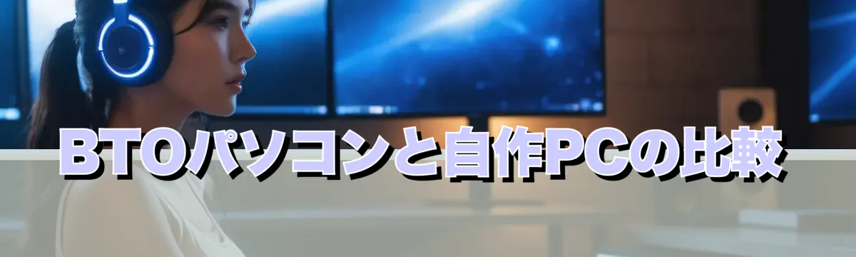 BTOパソコンと自作PCの比較