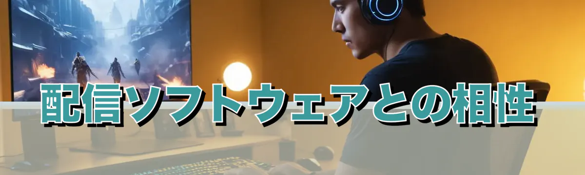 配信ソフトウェアとの相性
