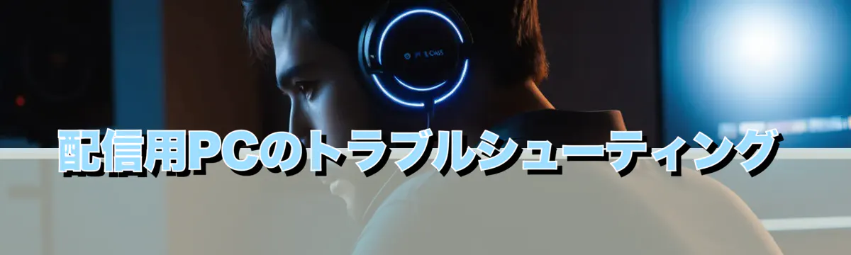 配信用PCのトラブルシューティング