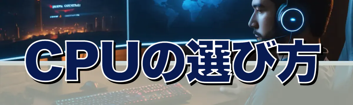 CPUの選び方