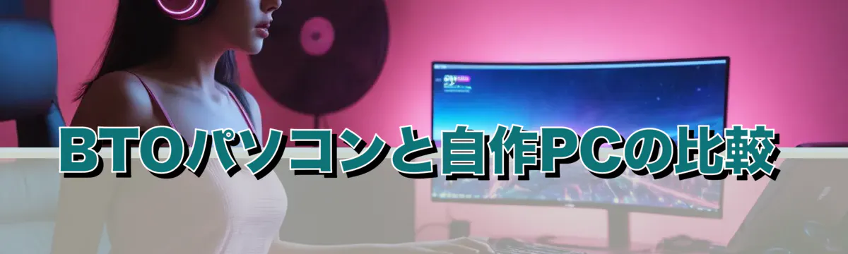 BTOパソコンと自作PCの比較