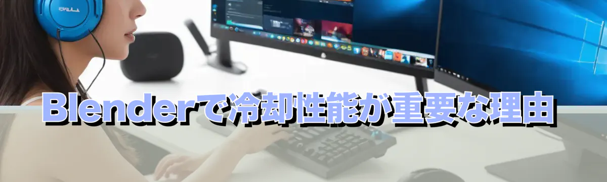Blenderで冷却性能が重要な理由