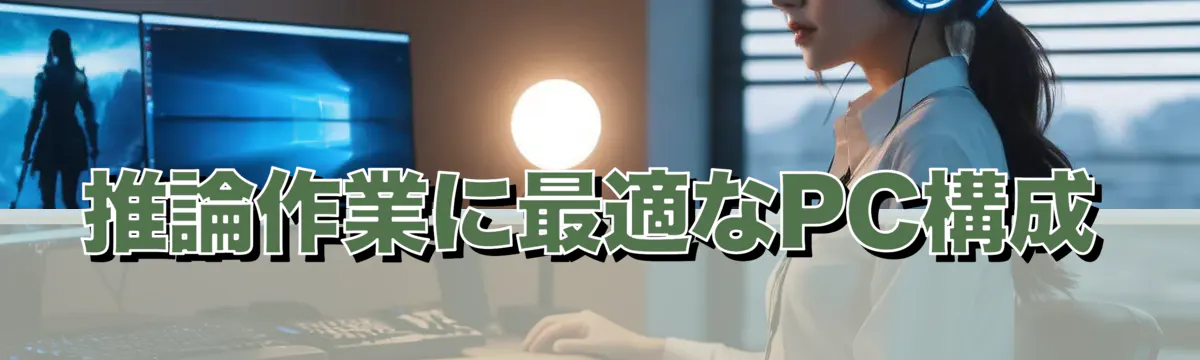 推論作業に最適なPC構成