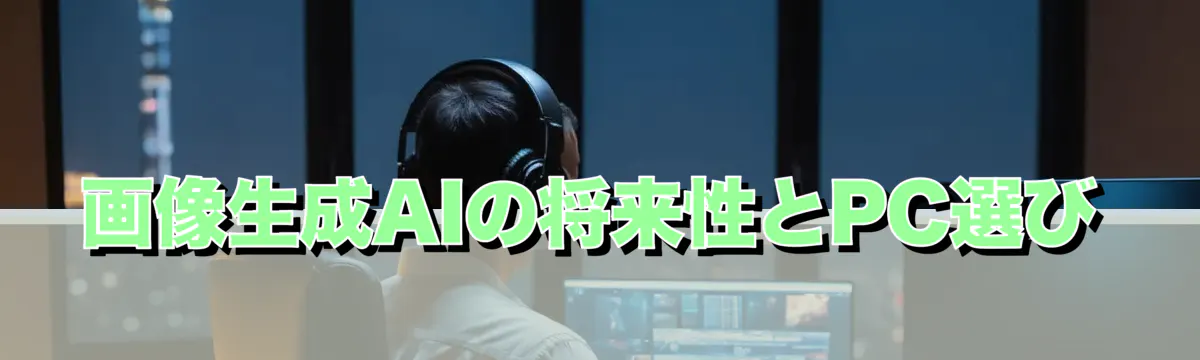画像生成AIの将来性とPC選び