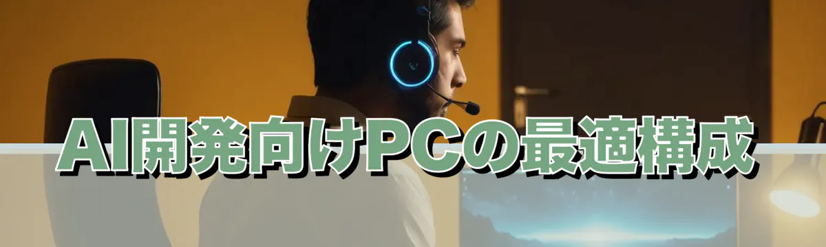 AI開発向けPCの最適構成