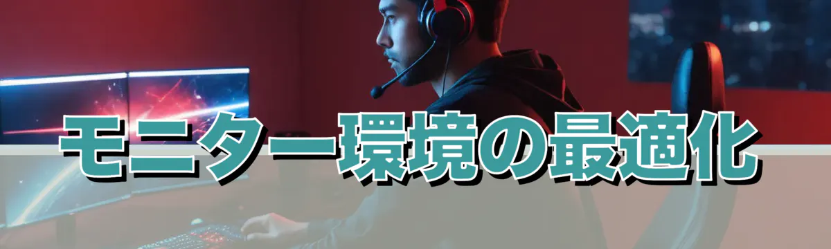 モニター環境の最適化