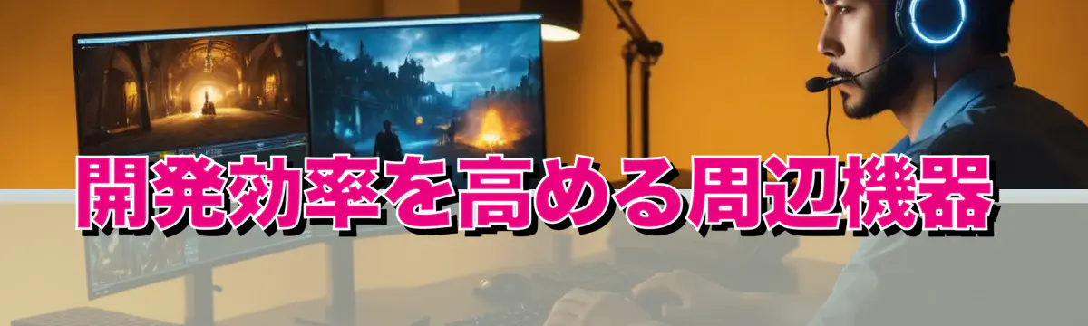 開発効率を高める周辺機器