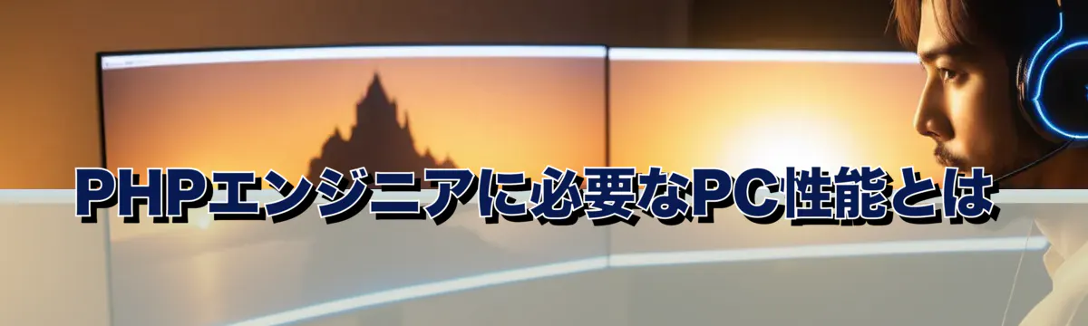 PHPエンジニアに必要なPC性能とは