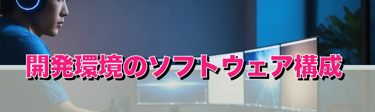 開発環境のソフトウェア構成