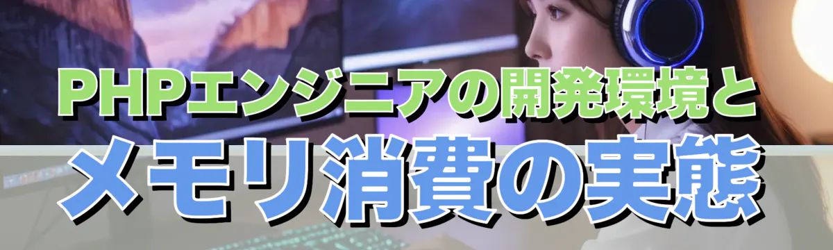 PHPエンジニアの開発環境とメモリ消費の実態
