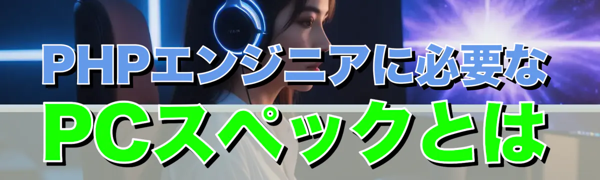 PHPエンジニアに必要なPCスペックとは