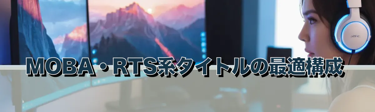 MOBA・RTS系タイトルの最適構成