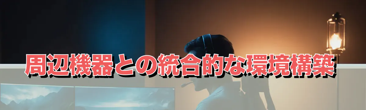 周辺機器との統合的な環境構築