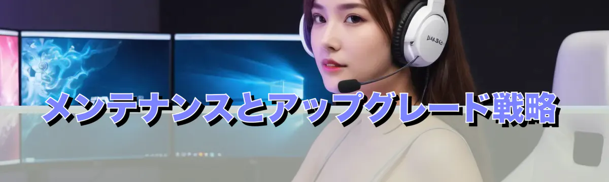 メンテナンスとアップグレード戦略