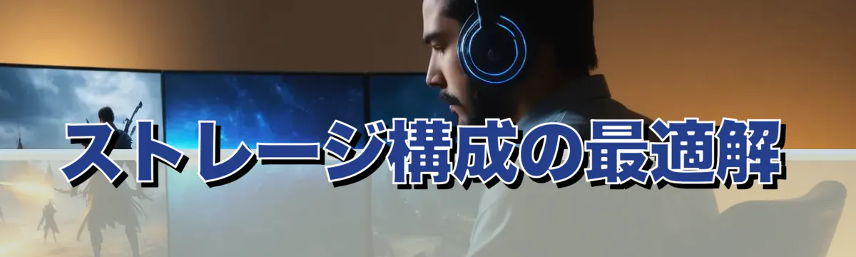 ストレージ構成の最適解