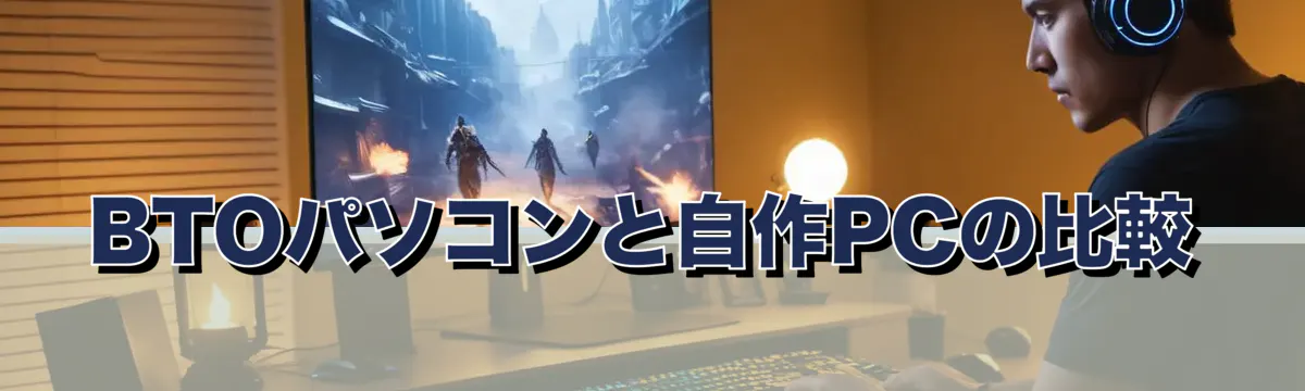 BTOパソコンと自作PCの比較