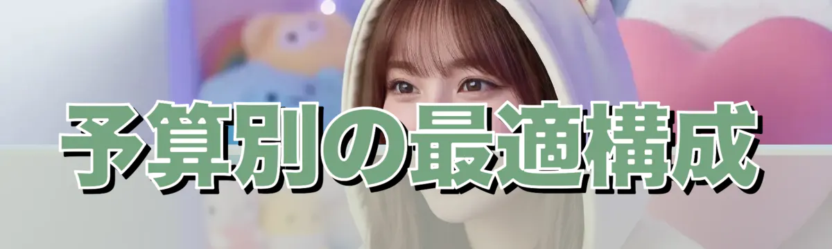 予算別の最適構成