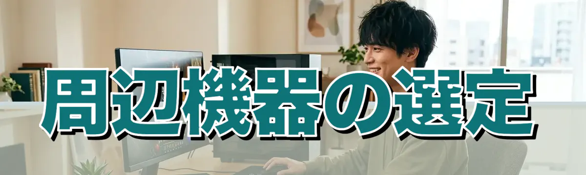 周辺機器の選定