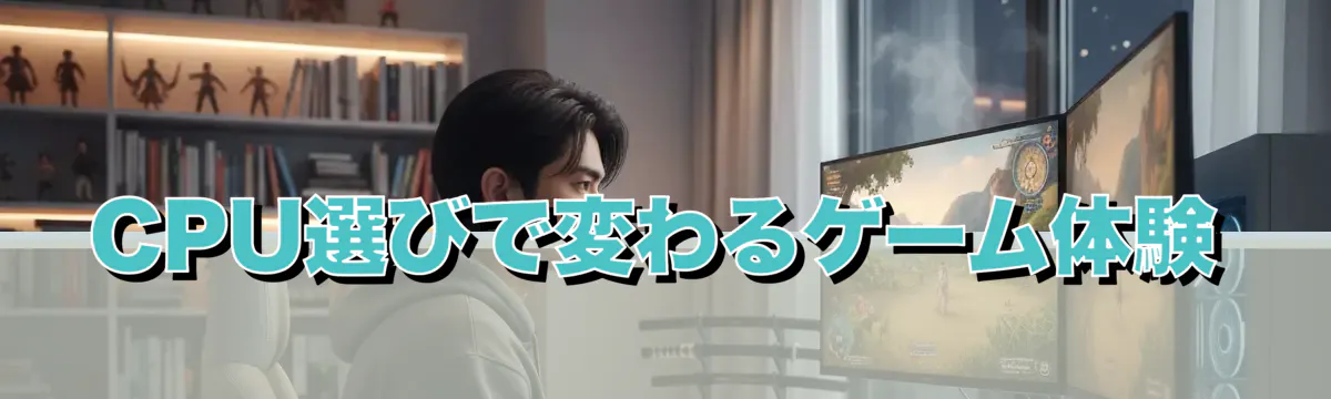CPU選びで変わるゲーム体験