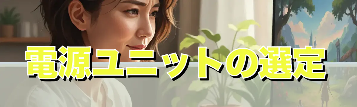 電源ユニットの選定