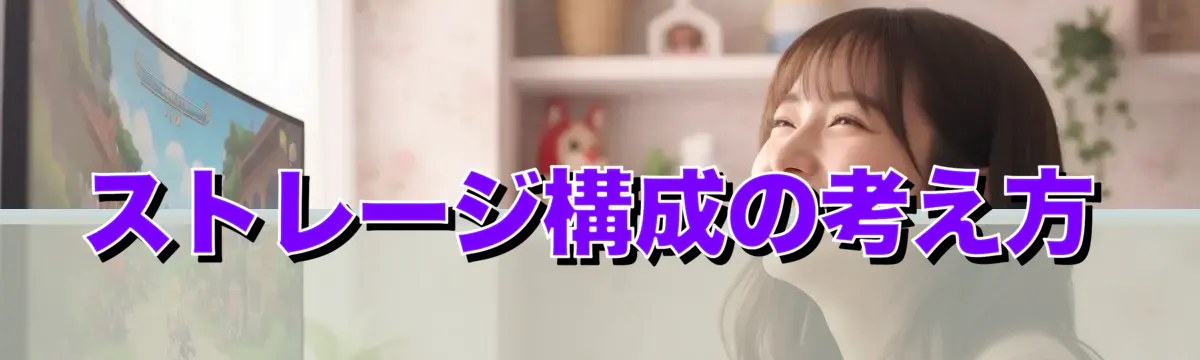 ストレージ構成の考え方