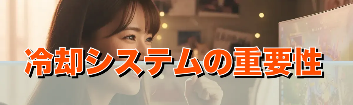 冷却システムの重要性
