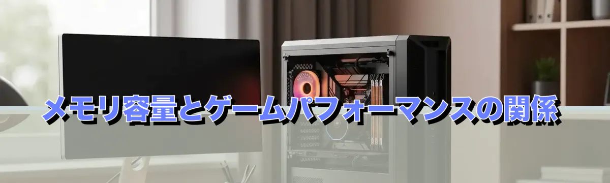 メモリ容量とゲームパフォーマンスの関係