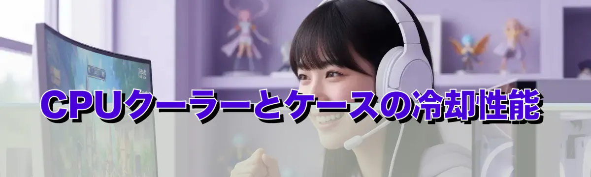 CPUクーラーとケースの冷却性能