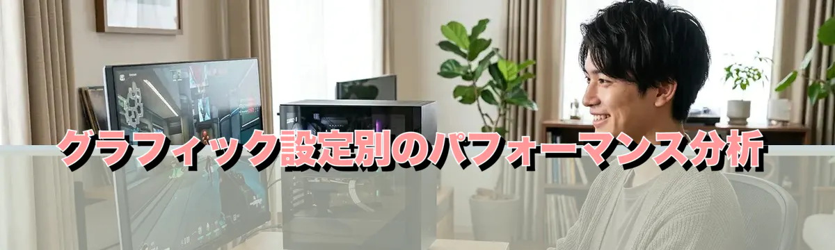 グラフィック設定別のパフォーマンス分析