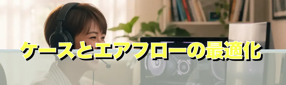 ケースとエアフローの最適化