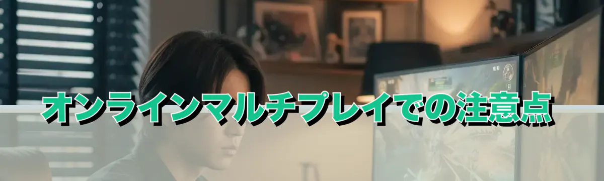 オンラインマルチプレイでの注意点