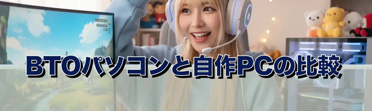 BTOパソコンと自作PCの比較