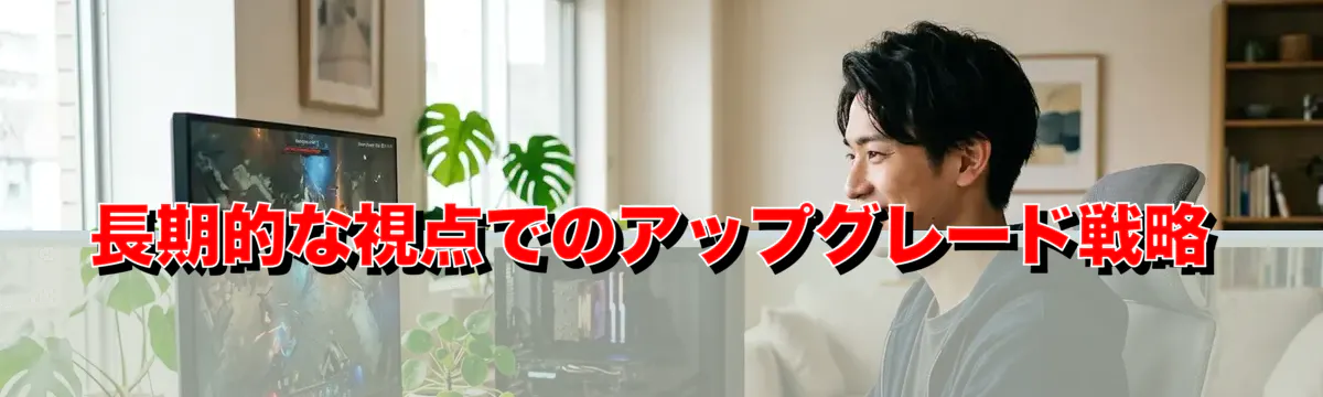 長期的な視点でのアップグレード戦略