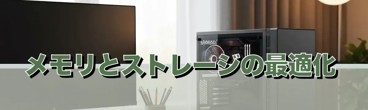 メモリとストレージの最適化