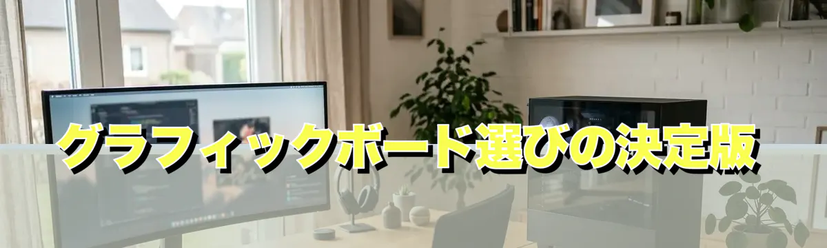 グラフィックボード選びの決定版