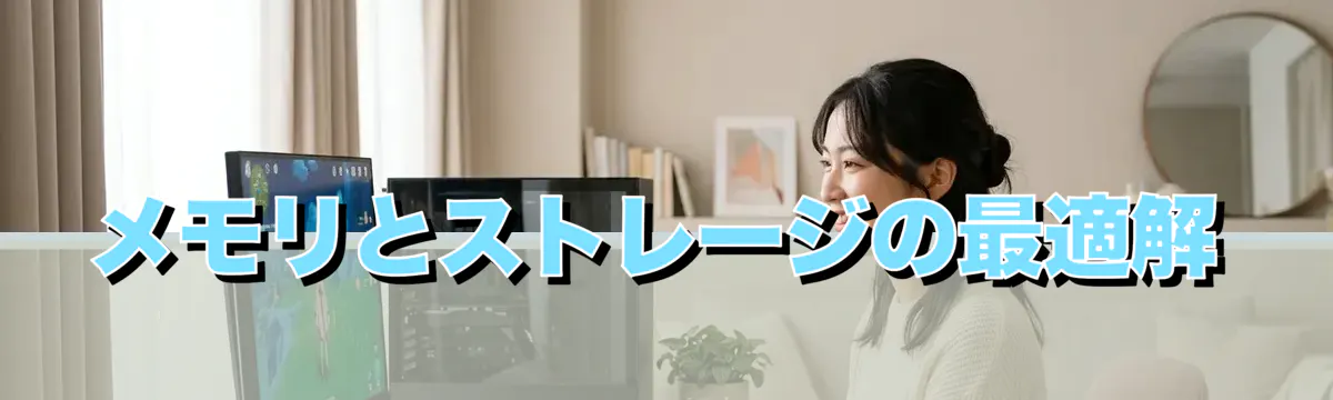 メモリとストレージの最適解