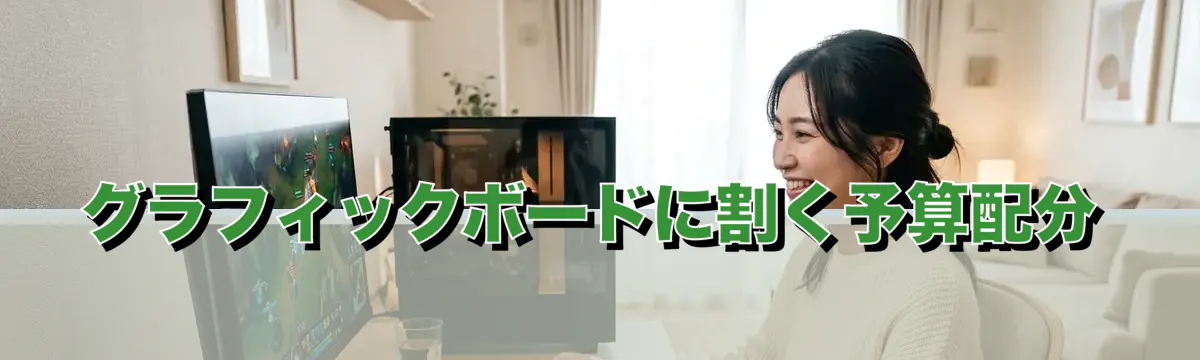 グラフィックボードに割く予算配分