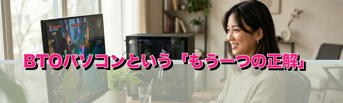 BTOパソコンという「もう一つの正解」