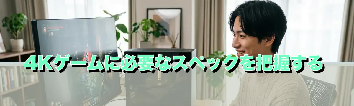 4Kゲームに必要なスペックを把握する